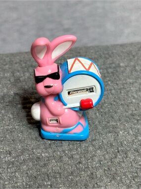 Vintage Energizer Bunny 1991 Wind up toy with sticker dispenser
